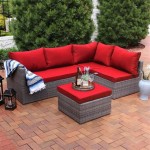 Red Wicker Patio Furniture: A Guide To Choosing The Perfect Piece